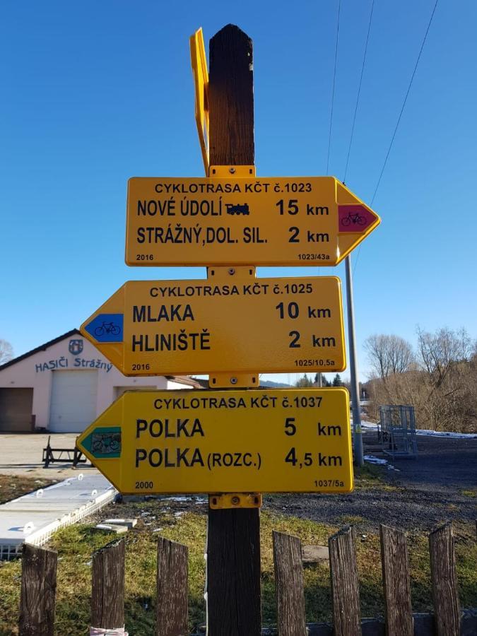 Pension A Restaurace U Sousedu Стражни Екстериор снимка